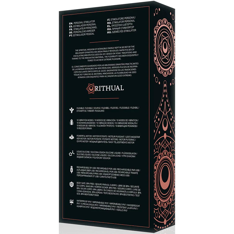 Rithual – Kriya Stimulaodr Rechargeable G Point Noir