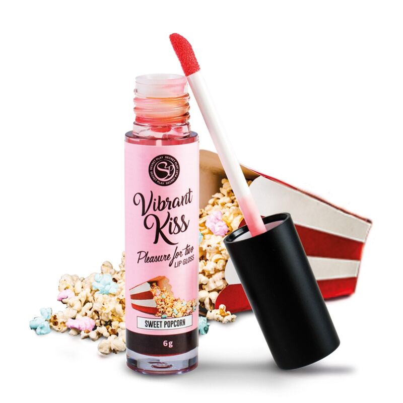 SECRETPLAY - BRILLO DE LABIOS VIBRANTE KISS SWEET POPCORN