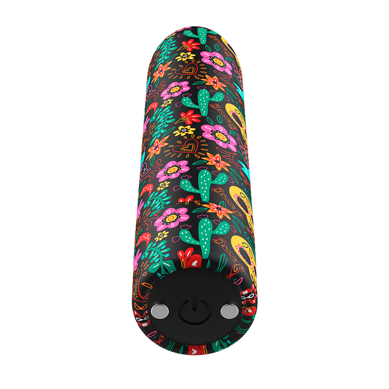 BALAS PERSONALIZADAS - BALAS PERSONALIZADAS RECARGABLES FLORALES DE 10 INTENSIDADES