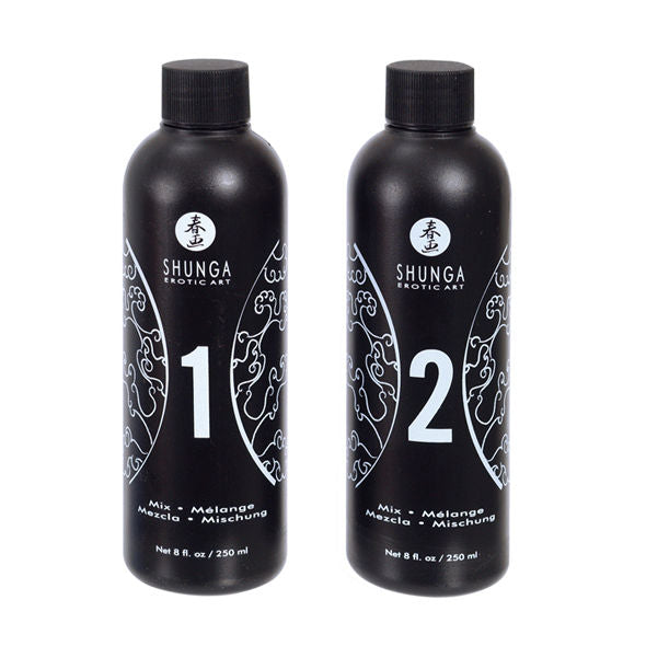 SHUNGA - GEL DE MASAJE ERÓTICO ORIENTAL CUERPO A CUERPO CON FRESAS Y CAVA
