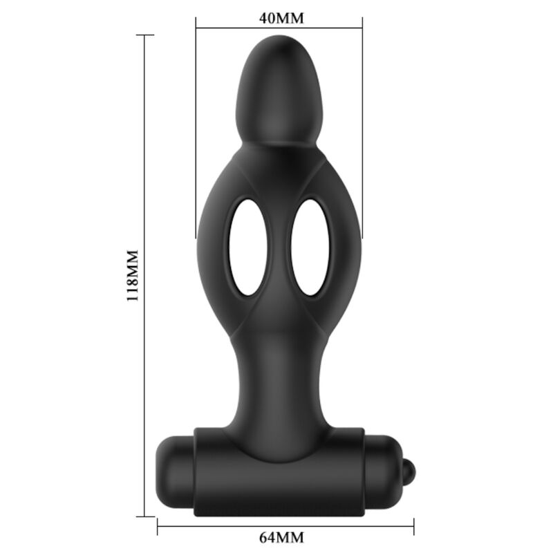 MR PLAY - ANAL PLUG IN SILICONE AVEC VIBRATION