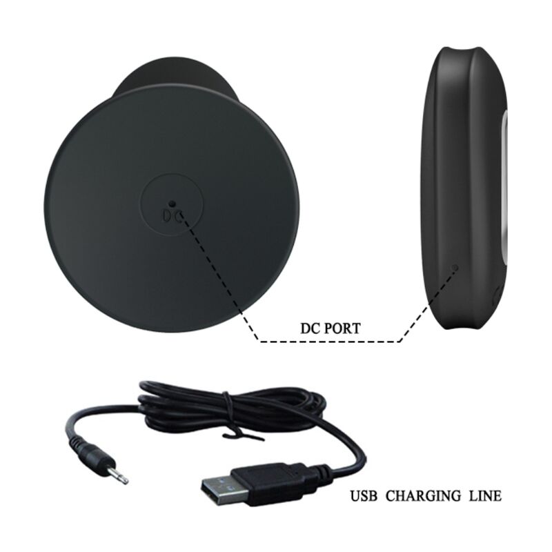 MR PLAY - PLUG ANAL CON VIBRACIÓN Y CONTROL REMOTO NEGRO