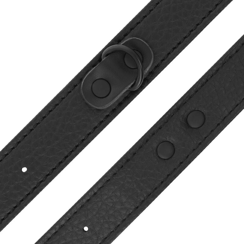 DARKNESS - WIDE AND THIN TEXTURED HANDCUFFS