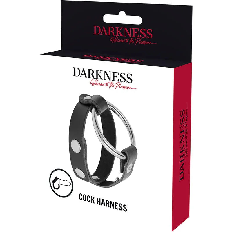 Darkness – Anneau de Bite et Testicule Bdsm