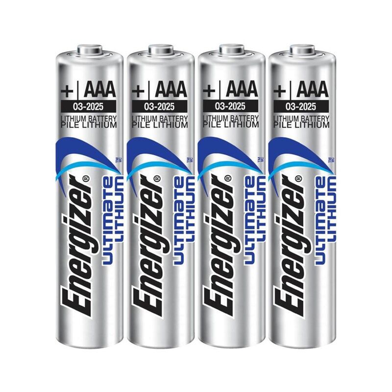 ENERGIZER - 4 PILAS DE LITIO ULTIMATE AAA L92 LR03 1,5 V