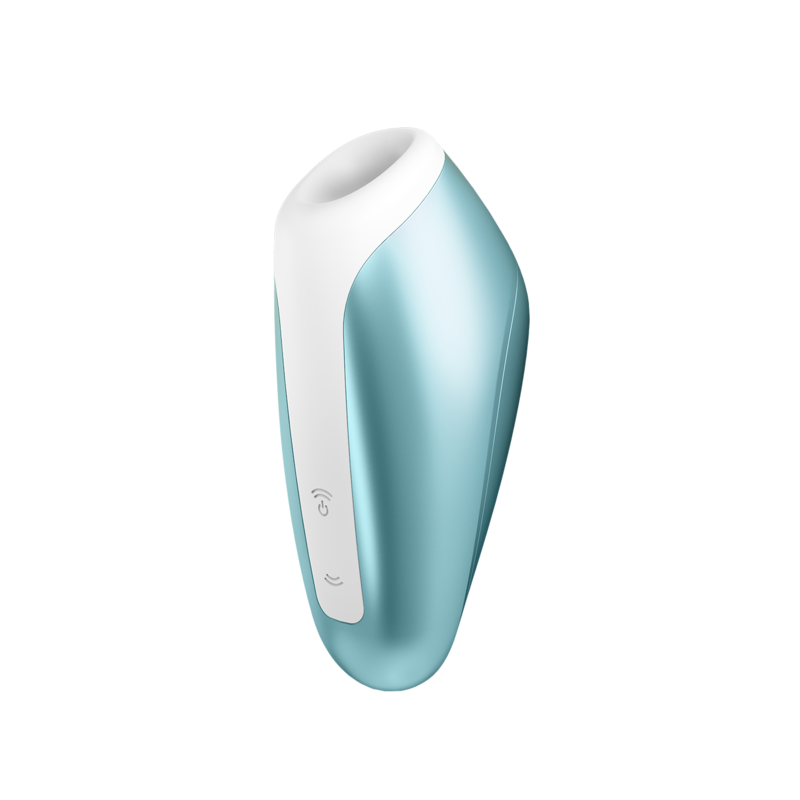 SATISFYER - LOVE BREEZE SUCTION AZUL HIELO