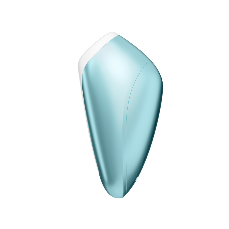 SATISFYER - LOVE BREEZE SUCTION AZUL HIELO