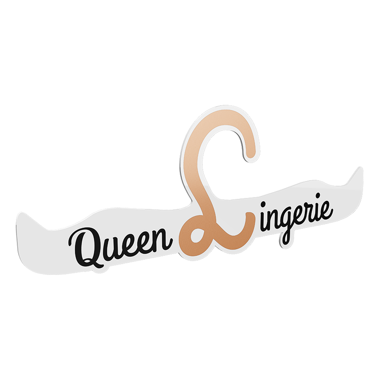 QUEEN LINGERIE - PERCHA LENCERIA 27,5 CM 1 UNIDAD?