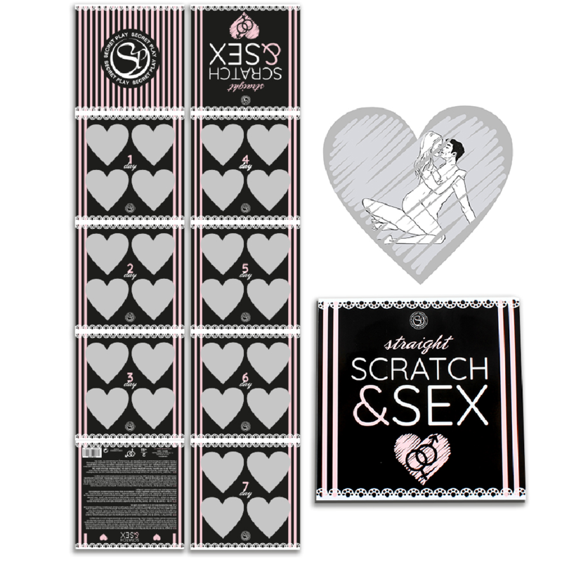 SECRETPLAY - JUEGO DE RASCA Y SEXO PARA PAREJAS ALTAS (ES/EN/FR/PT/DE)