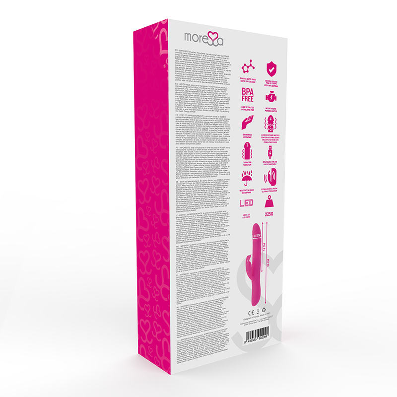 MORESSA - VIBRADOR MULTIRROTACIÓN SOMER PREMIUM