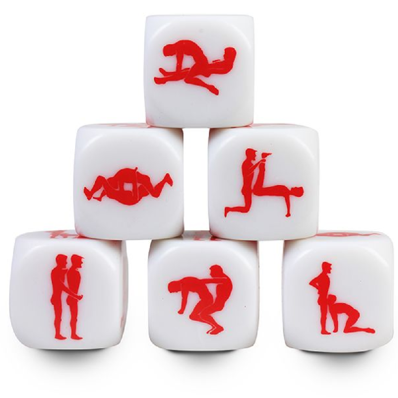 SECRETPLAY - DADOS KAMASUTRA GAY DE 25 MM
