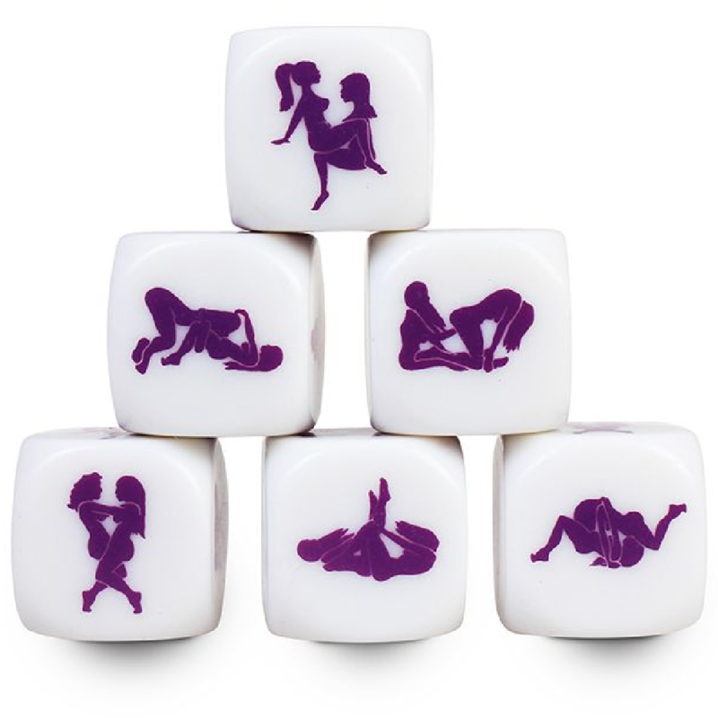 SECRETPLAY - DADOS KAMASUTRA LÉSBICOS 25 MM