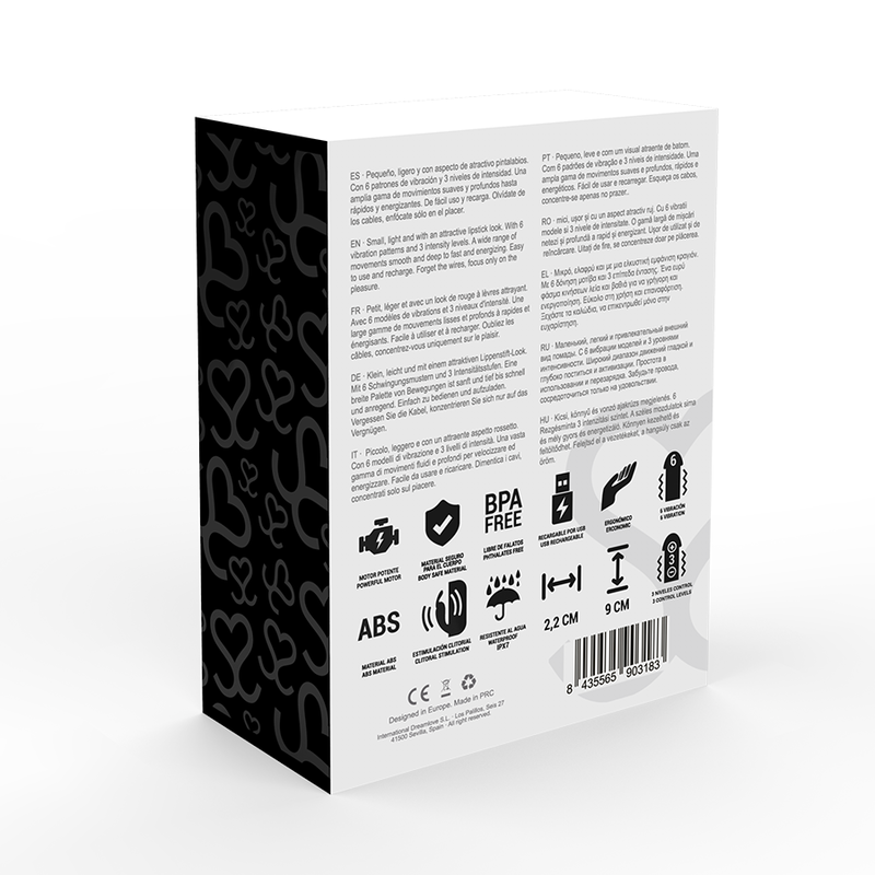 MORESSA - VIBRADOR ESTIMULADOR DE VIAJE IVY NEGRO