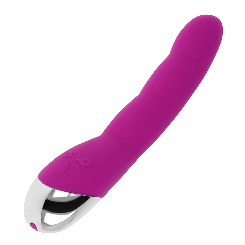 OHMAMA - VIBRADOR LILA 6 MODOS Y 6 VELOCIDADES 21,5 CM