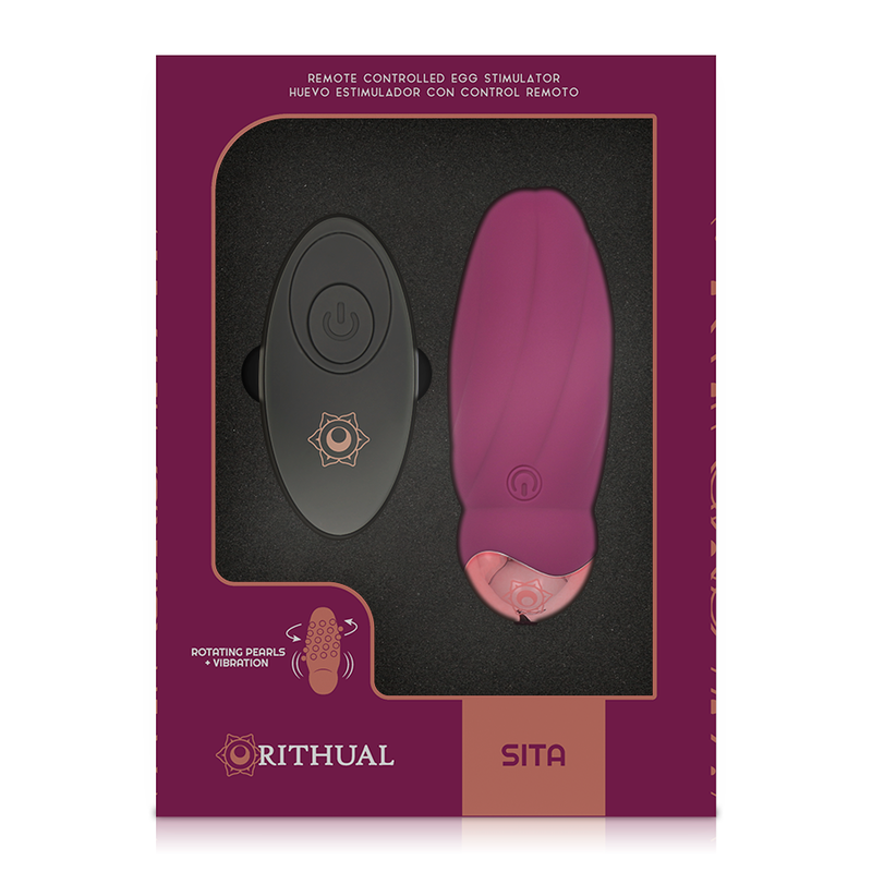 RITUAL - SITA EGG PELOTA DE CONTROL REMOTO ROTACIÓN + VIBRACIÓN