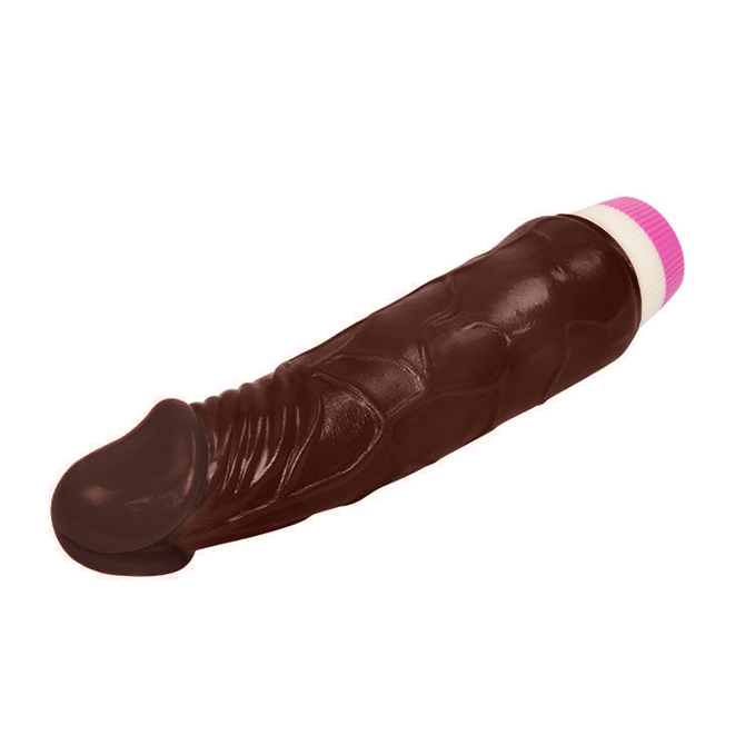 BAILE - VIBRADOR WAVES OF PLEASURE 19.5 CM MULATO