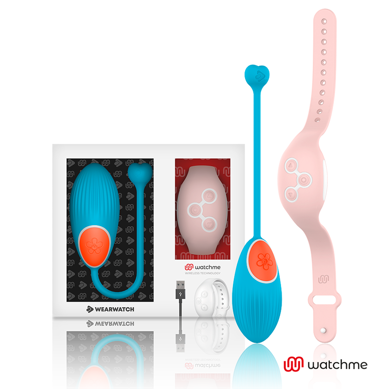 WEARWATCH - TECNOLOGÍA WATCHME HUEVO CONTROL REMOTO AZUL/ROSA