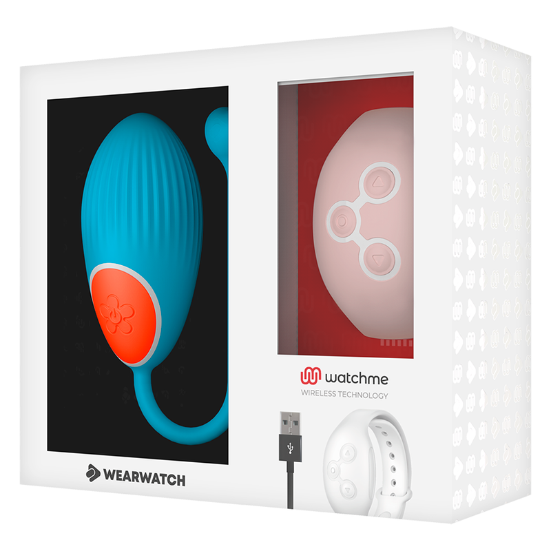 WEARWATCH - TECNOLOGÍA WATCHME HUEVO CONTROL REMOTO AZUL/ROSA
