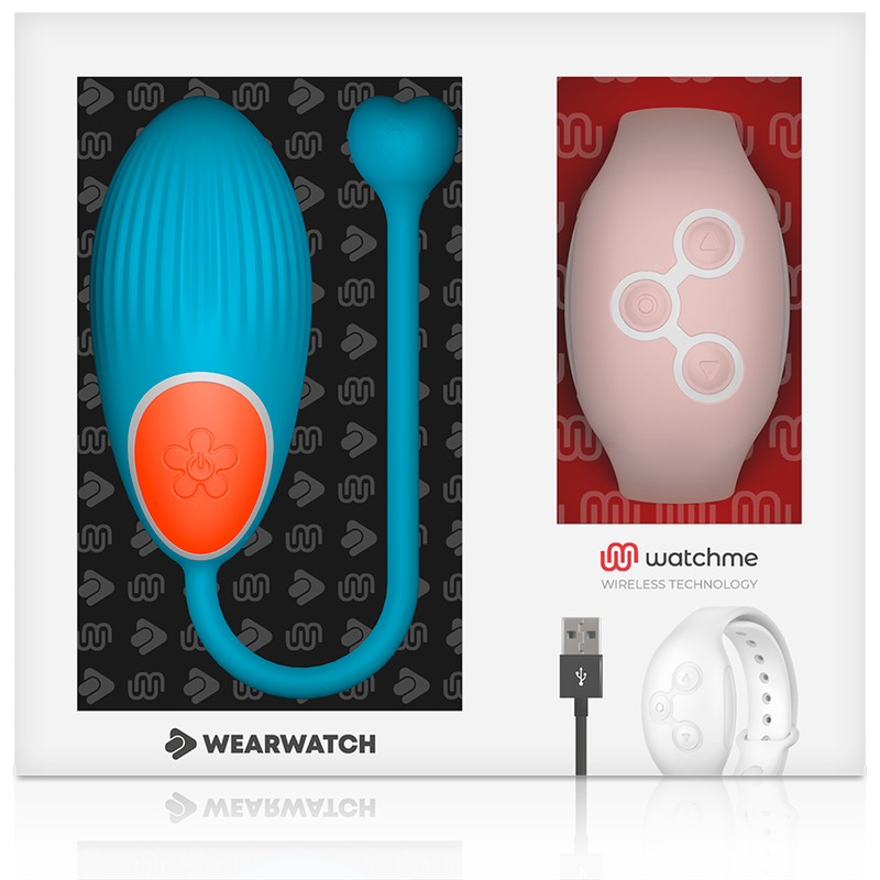 WEARWATCH - TECNOLOGÍA WATCHME HUEVO CONTROL REMOTO AZUL/ROSA