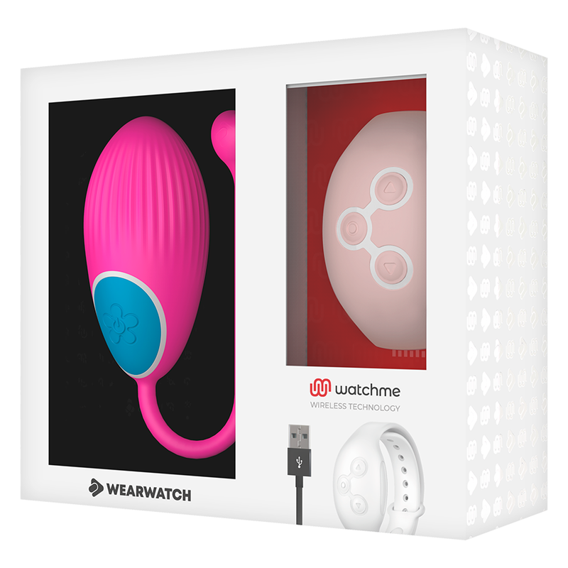 WEARWATCH - WATCHME TECHNOLOGY EGG REMOTE CONTROL FUCHSIA / PINK