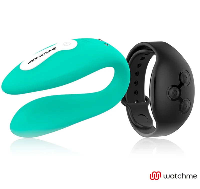 Wearwatch – Vibrateur Double Technologie Watchme Aigue Marine / Jet