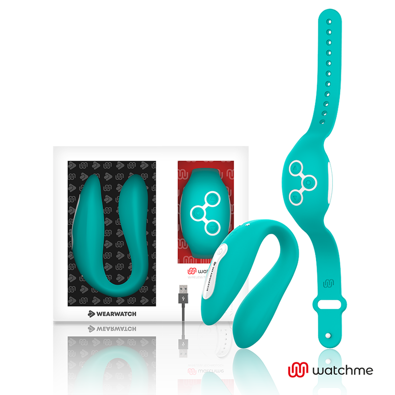 WEARWATCH - WATCHME VIBRADOR DE DOBLE TECNOLOGÍA VERDE CLARO