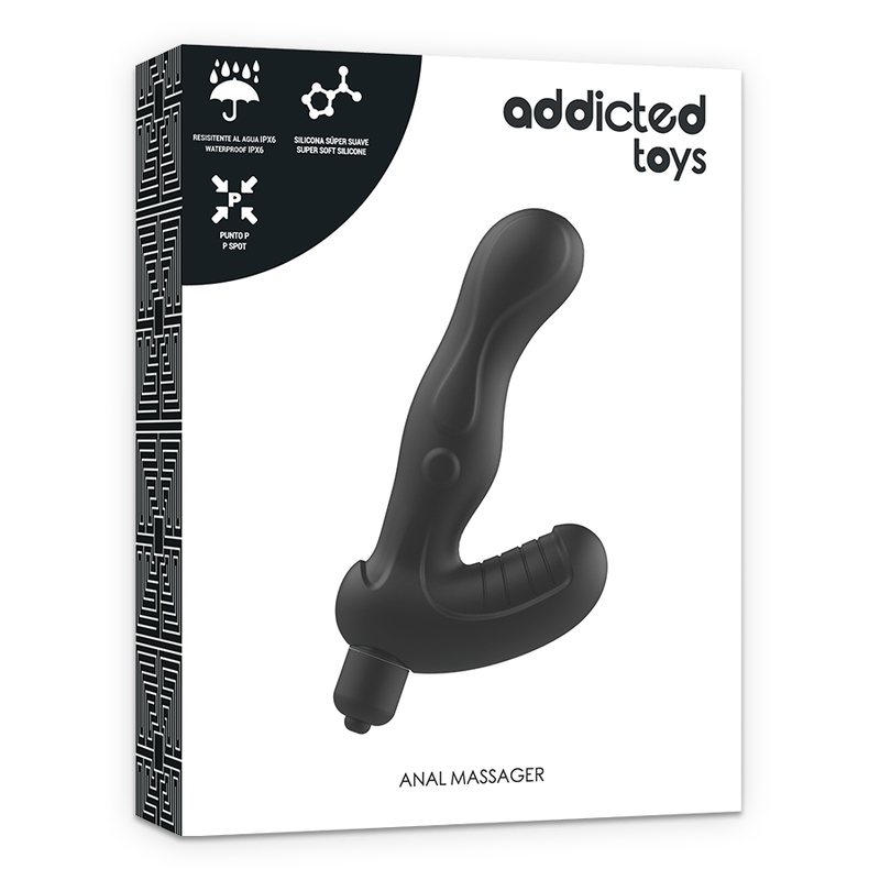 ADDICTED TOYS - ANAL PROSTATE STIMULATEUR IN SILICONE P-SPOT VIBE