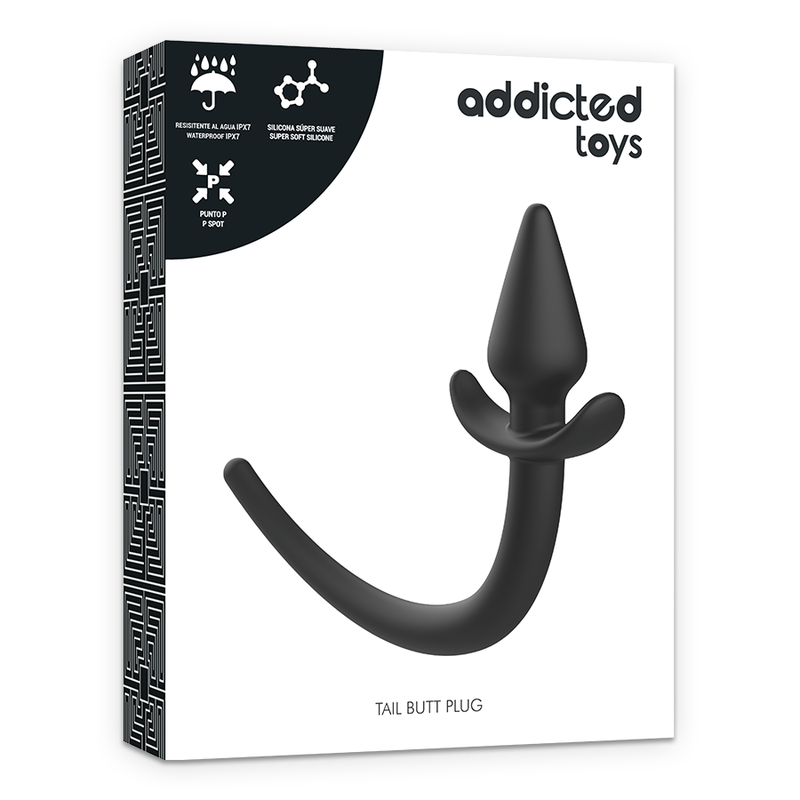 JUGUETES ADICTO - PLUG ANAL DE SILICONA PARA CACHORROS