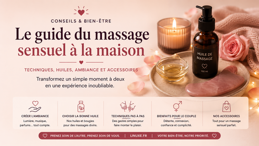 Le guide du massage sensuel à la maison
