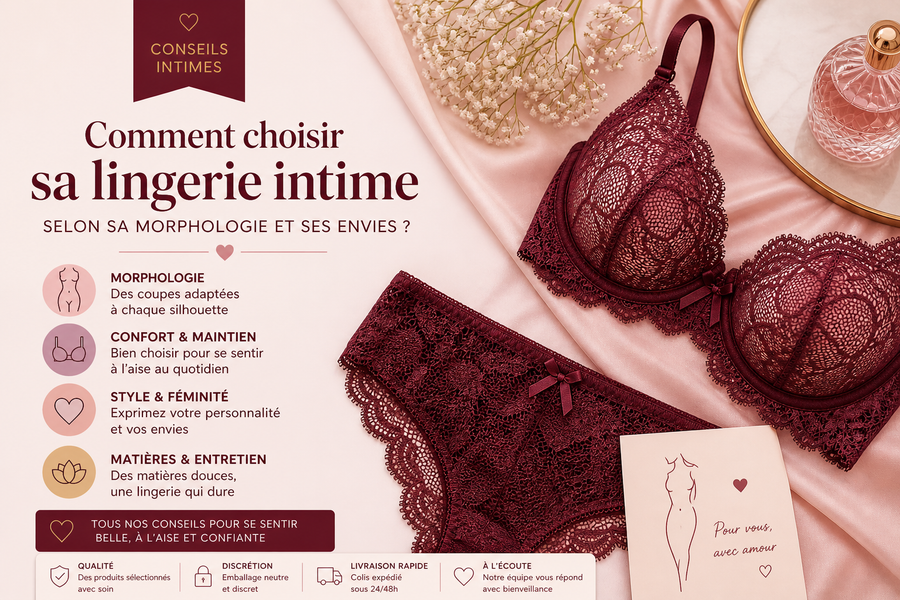 Comment choisir sa lingerie intime selon sa morphologie et ses envies ?