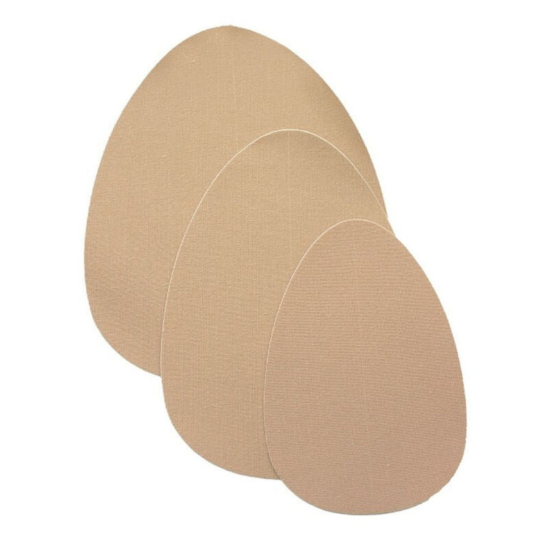 BYE-BRA - RENFORCEMENTSEINS + 3 PAIRS SATINÉES BEIGE BONNET A/C