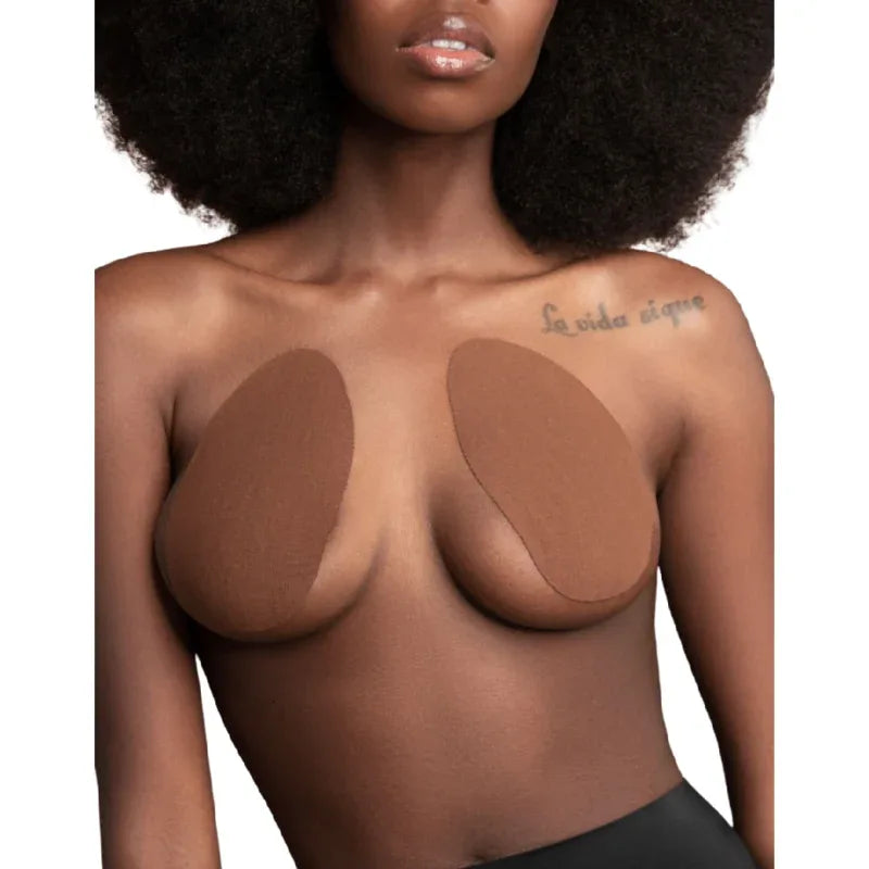 Bye Bra – Renforcementseins + 3 Paires Satinées Brun Bonnet F / H