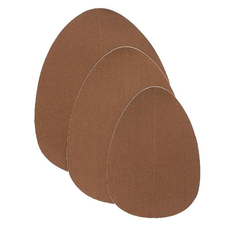 Bye Bra – Renforcementseins + 3 Paires Satinées Brun Bonnet F / H
