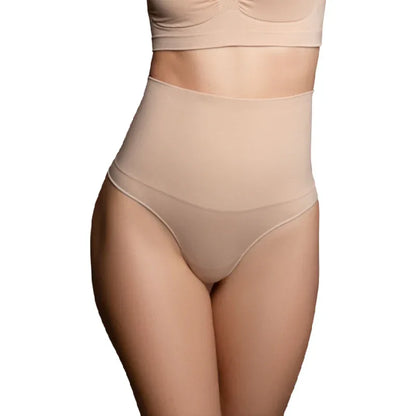 Bye Bra Faonneur Sans Points Style String Beige Taille XXL