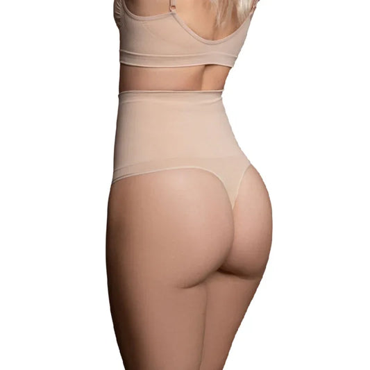 Bye Bra Faonneur Sans Points Style String Beige Taille XXL