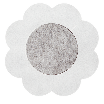 BYE-BRA - FLOWER NIPPLE COVERS PACK OF 3 UNITS SIZE XL