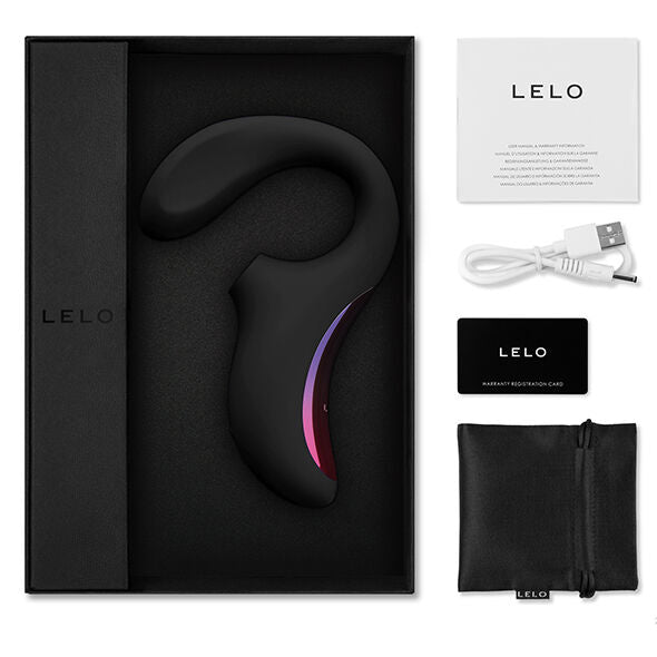 Masseur de stimulation double aspiration enigma noir – Lelo