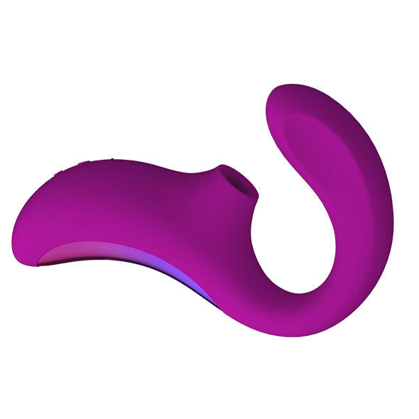 Enigma double aspiration stimulation masseur rose profonde – Lelo
