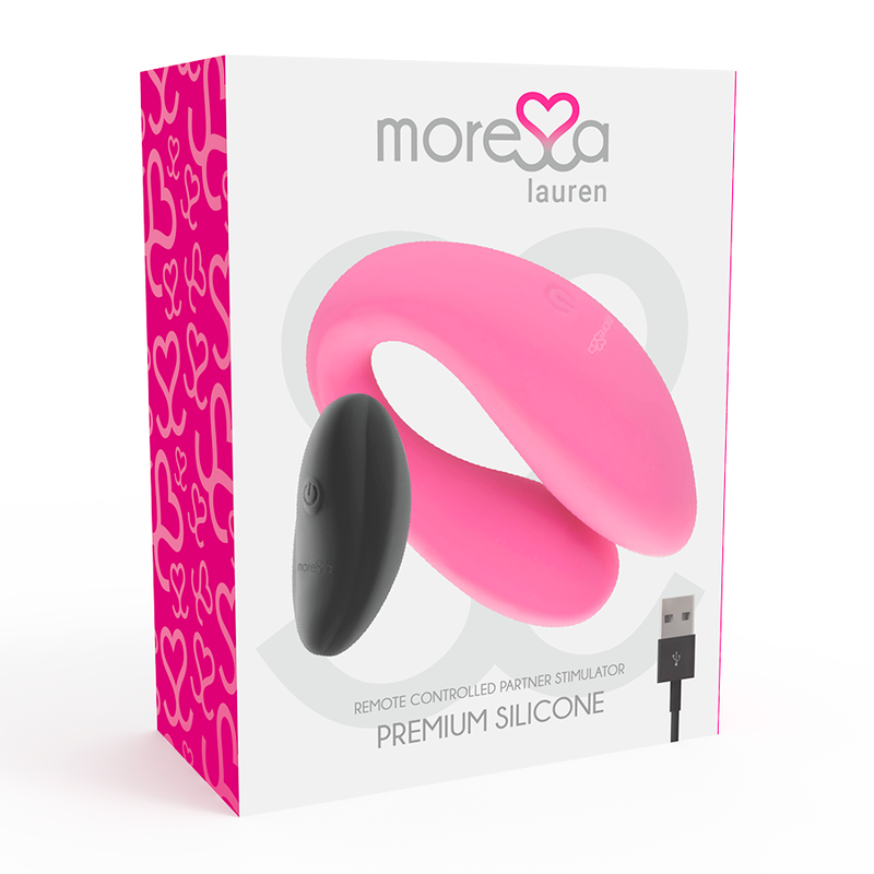 MORESSA - STIMULATEUR TÉLÉLÉCOMMANDE LAUREN POUR COUPLES