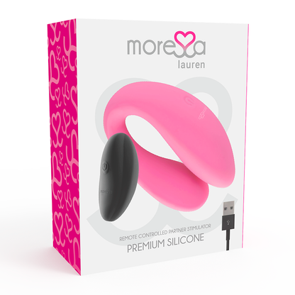 MORESSA - STIMULATEUR TÉLÉLÉCOMMANDE LAUREN POUR COUPLES