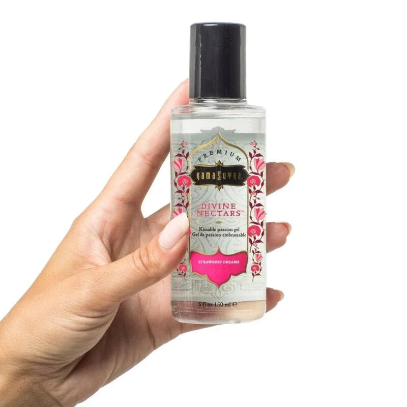 Kamasutra Lubrifiant Rêve de Fraise Divine Nectars 150 ml