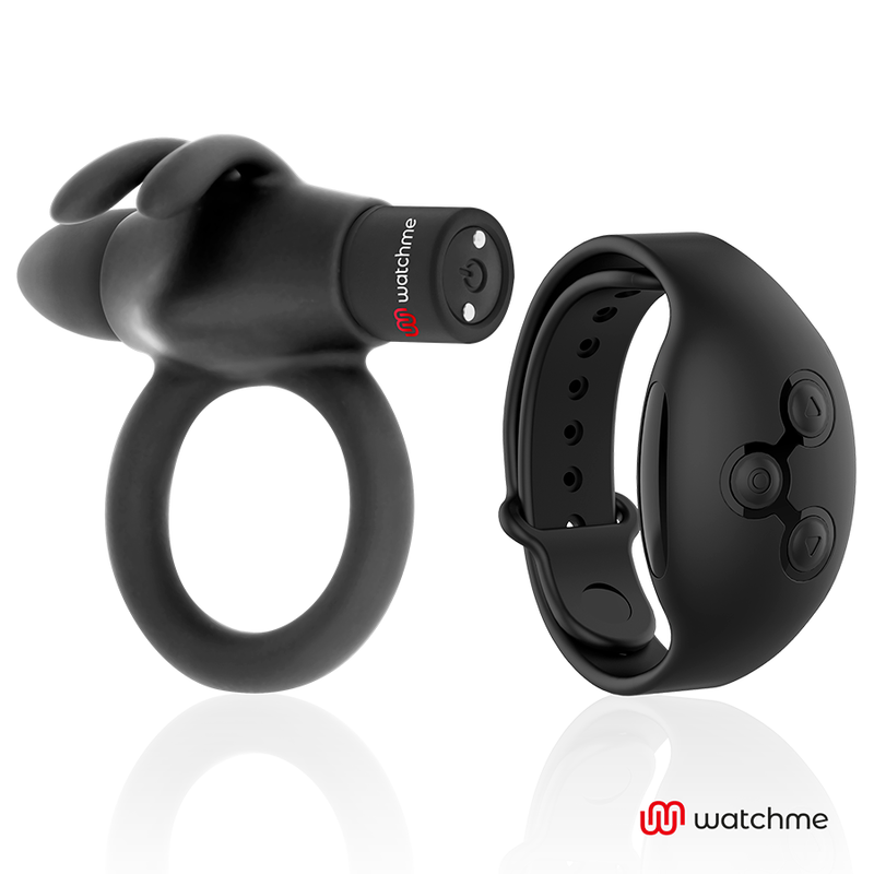 Agron télécommande cockring watchme – Black & Silver