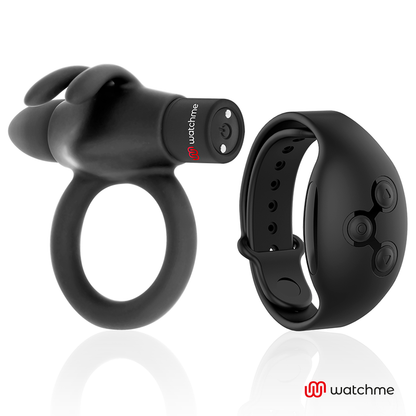 Agron télécommande cockring watchme – Black & Silver