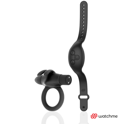 Agron télécommande cockring watchme – Black & Silver