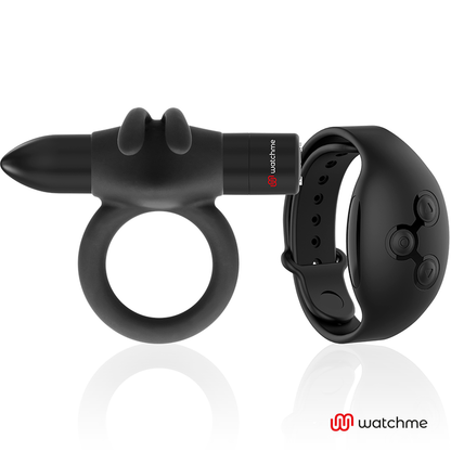 Agron télécommande cockring watchme – Black & Silver