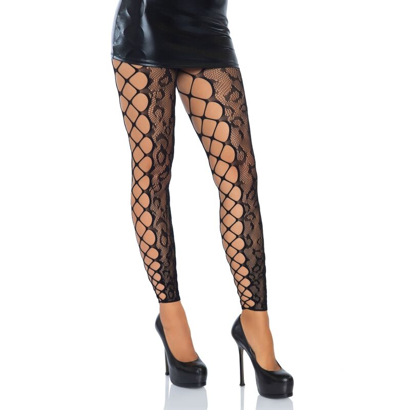 LEG AVENUE - MALLAS SIN PIES TALLA ÚNICA