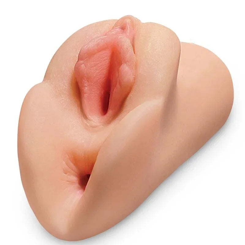 Pdx Plus Masturbateur Naturel Vagin et Anus Double Stroker Chatte Parfaite