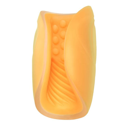 CALEXOTICS - MASTURBADOR CON AGARRE DE CUENTAS NARANJA