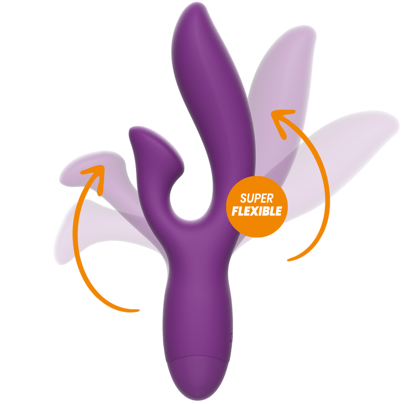 REWOLUTION - VIBRADOR DE CONEJO FLEXIBLE REWOFUN