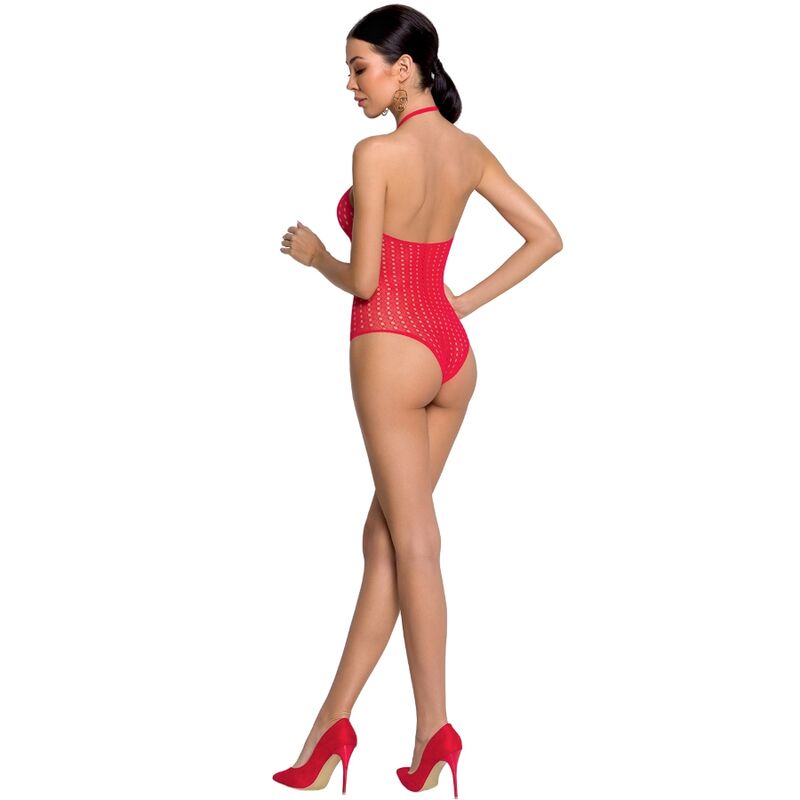 PASIÓN - MUJER BS088 BODYSTOCK BLANCO TALLA ÚNICA